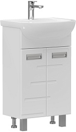 Volna Мебель для ванной Joli 50.2D R белая – фотография-4