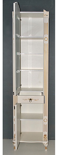 Атолл Шкаф-пенал "Александрия" черный – картинка-3