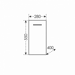 СанТа Тумба напольная Омега 28 – фотография-4