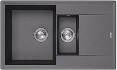 Florentina Мойка кухонная Тоскана 860 К черная