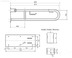 Bemeta Откидной U-образный поручень Help 301102282 – фотография-3