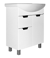 Mixline Тумба с раковиной Прометей 65/82 белая