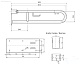 Bemeta Откидной U-образный поручень Help 301102282 – картинка-6