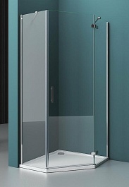 BelBagno Душевой уголок Kraft 90/90 KRAFT-P-1-90-C-Cr-R стекло прозрачное – фотография-3