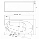 Aquatek Акриловая ванна Дива 150 R – фотография-10