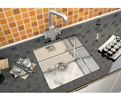 Zorg Кухонная мойка Steel Hammer Filo SH R 4444 – фотография-3