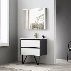 Esbano Зеркальный шкаф ES-5008NS 80х70 – фотография-3