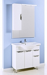 Aqwella Тумба для умывальника Эколайн 85 – фотография-3