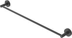 Cezares Полотенцедержатель Relax RELAX-TH-65-NOP черный матовый – фотография-1