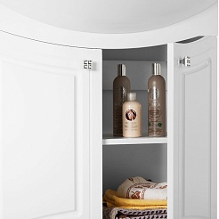 Водолей Тумба с раковиной Адам 65 белая – фотография-6