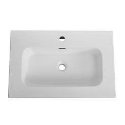 Cezares Тумба с раковиной Duet 70 подвесная CZR-8095-70 bianco lucido – фотография-7