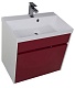 Aquanet Тумба с раковиной "Латина 70" бордо 1 ящик (180002) – фотография-12