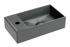 Ceramicanova Раковина Element 40/21 CN6051RMDH тёмный антрацит матовый – фотография-1