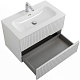 Cezares Тумба под раковину Duet-N 80 подвесная ясень белый софт – картинка-11