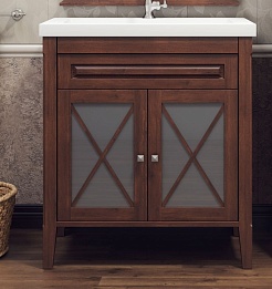 Opadiris Тумба под раковину Палермо 75 орех – фотография-1