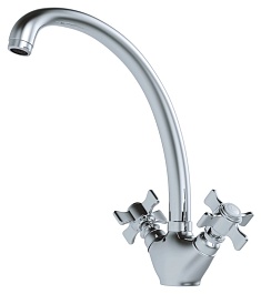 Mixline Смеситель для кухни 1/2 ML30-031 "Classic" хром – фотография-3