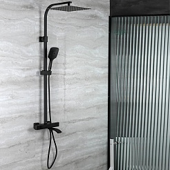 Gappo Смеситель для вынны G07-6 G2407-60 черная – фотография-2