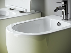 Ceramicanova Напольное биде Metropol CN4005 белое – фотография-2