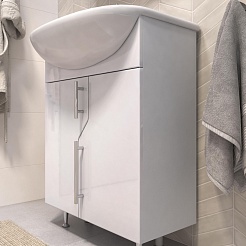 Vigo Тумба под раковину Turin 60 белая – фотография-3