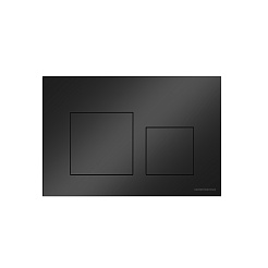 Ceramicanova Система инсталляции для унитазов Balance CN121002MB с кнопкой смыва Square черный матовый – фотография-3