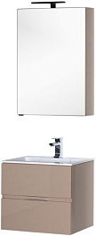 Aquanet Мебель для ванной "Алвита 60" капучино (184574) – фотография-4