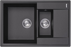Florentina Мойка кухонная Консул 760 К антрацит – фотография-1