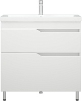 Corozo Тумба с раковиной Теона 80 Z2 белая