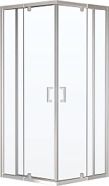 RGW Душевой уголок Passage PA-030 90x90 профиль хром стекло матовое сатинат – фотография-1
