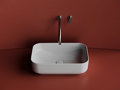 Ceramicanova Мебельная раковина Element 51 CN5043 белая – фотография-5