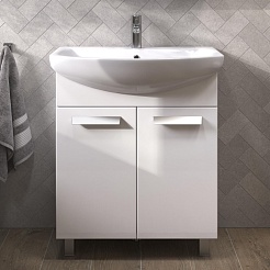 Vigo Мебель для ванной Hoska 70 белая – фотография-5