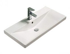 Equil Раковина мебельная Lake 82 9696-80 белая – фотография-1