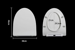 WeltWasser Крышка-сиденье 004GL-WT – фотография-2