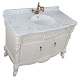 Demax Тумба с раковиной "Луизиана 120" blanco antic (173023) – фотография-13