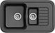 Ewigstein Мойка кухонная Antik 60KF черный – фотография-5