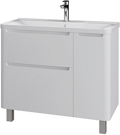 Grossman Мебель для ванной Адель 90 белая – фотография-7