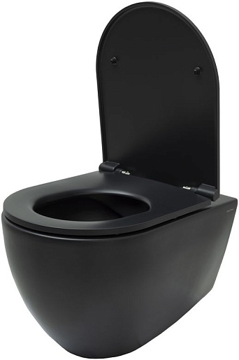 Allen Brau Чаша подвесного унитаза Reality 4.32006.31 чёрный матовый – картинка-23