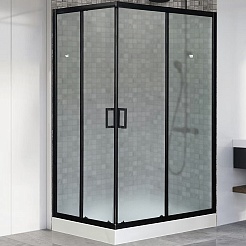 Royal Bath Душевой уголок RB 8120HP-C-BL 120х80х200 R – фотография-1