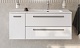 BelBagno Мебель для ванной Eco Cer-N 120-1 R bianco lucido CZR-8095-120-R ручки серые – картинка-22