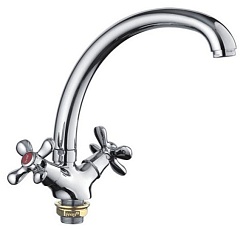 Frap Смеситель для кухни H731 F42731-B хром – фотография-1