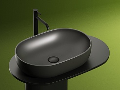 Ceramicanova Мебельная раковина Element 60 CN6047MDH тёмный антрацит матовый – фотография-2