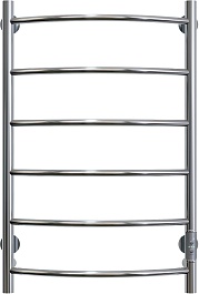 Aringa Полотенцесушитель электрический Берген 80x50 AR03008CH хром – фотография-1