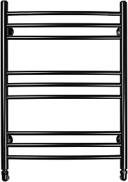 Domoterm Полотенцесушитель Калипсо П9 500x700 черный – фотография-1