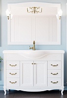 ValenHouse Комплект мебели Эллина 120 белый, фурнитура бронза