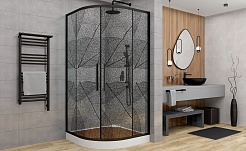 DTO  Душевой уголок HB 90 Black – фотография-4