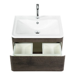 BelBagno Тумба с раковиной Albano 60 подвесная Rovere Nature Grigio – фотография-5