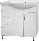 Style Line Тумба с раковиной Стандарт №25 82 левая