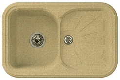 Florentina Мойка гранитная Крит 780 бежевый – фотография-1