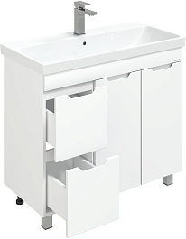 Onika Мебель для ванной Айленд 90 с б/к белая – фотография-7