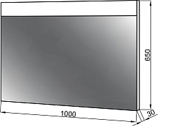 Ceruttispa Зеркало Эмилия 100 LED – фотография-2