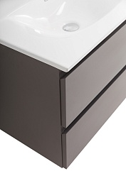 BelBagno Тумба с раковиной Kraft 60 подвесная Темно-Серый матовый с раковиной BB-8099-60 – фотография-5